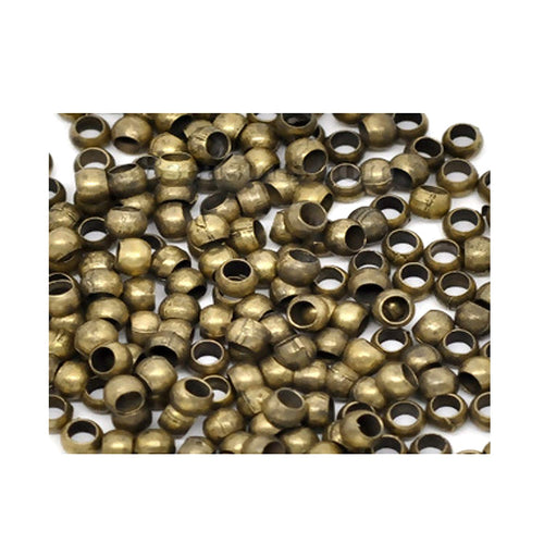 Crimp Beads & Tubes 800pcs (2mm) Antique Bronze