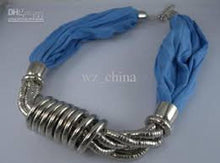 Load image into Gallery viewer, COREBEAD 12pcs Scarf Necklace Ends Cuts Closure Caps Silver Tone Regular Size S05829